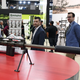 A man looks at a Bushmaster BA-50 bolt-action rifle at the Remington booth at the 2018 National Shooting Sports Foundation’s Shooting, Hunting, Outdoor Trade Show at the Sands Expo and Convention Center on Jan. 23, 2018, in Las Vegas.